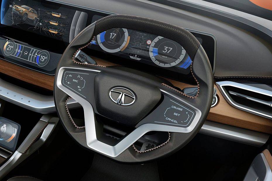 Tata Harrier Steering Wheel Image