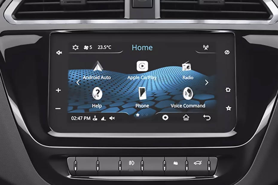 Tata Tiago Infotainment System Main Menu