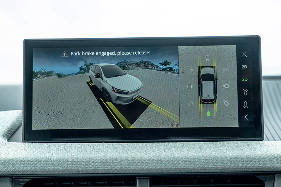 Tata Tiago The 360-degree camera offers excellent clarity with multiple views