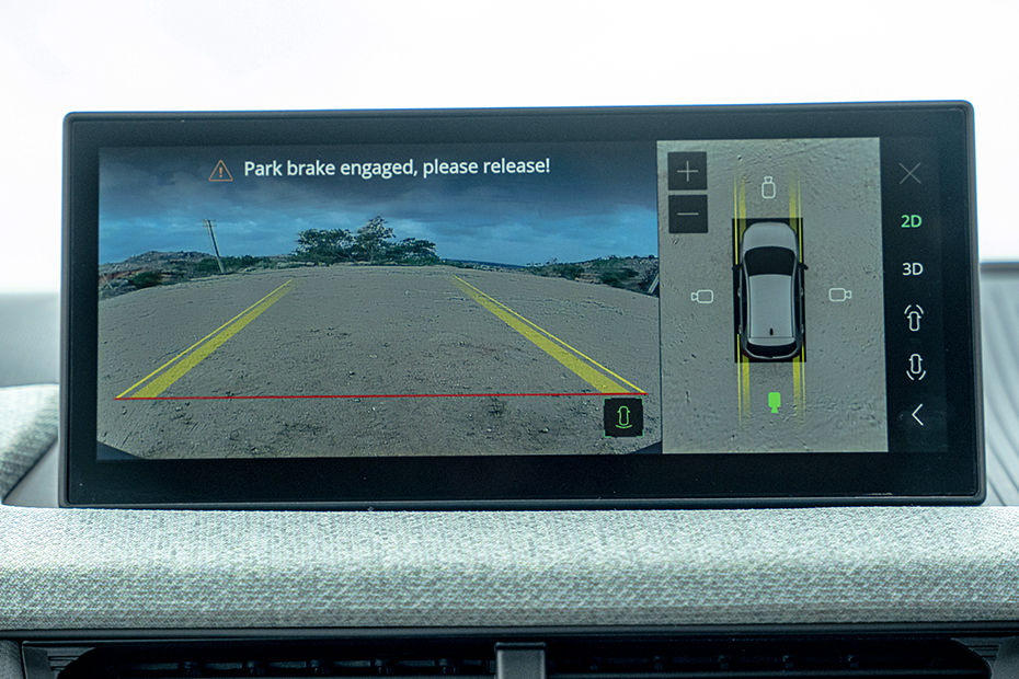 Tata Tiago Parking Camera Display Image