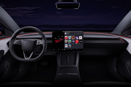 Les images prises par la caméra intérieure de la Model 3 - Tesla