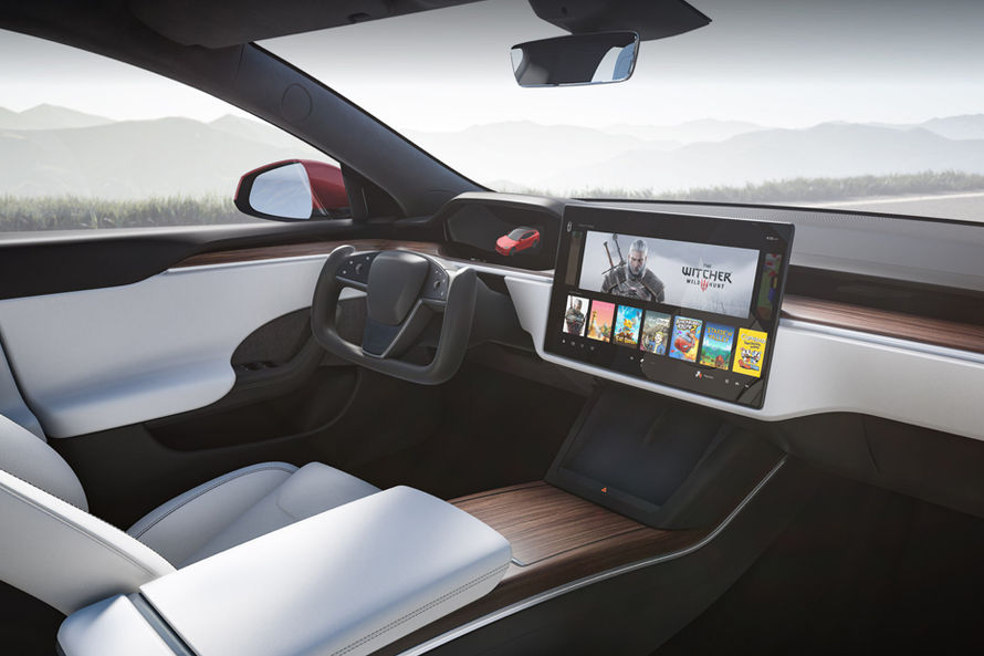 Tesla Model S DashBoard