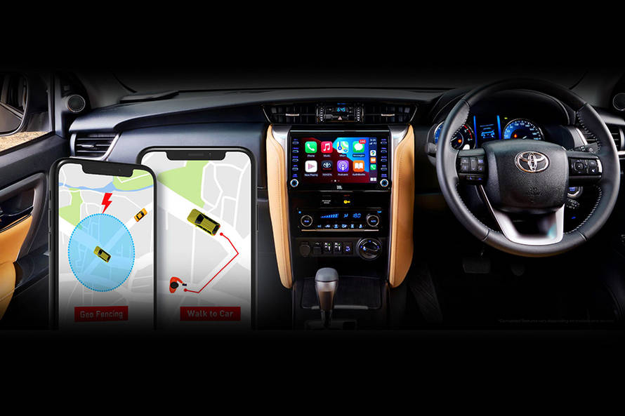 ടൊയോറ്റ ഫോർച്യൂണർ dashboard