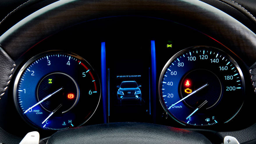Toyota Fortuner Instrument Cluster