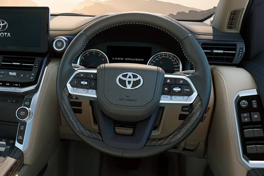Toyota Land Cruiser 300 Steering Wheel