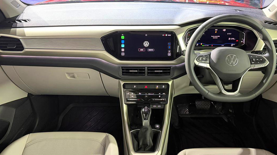 Volkswagen Taigun Facelift Dashboard