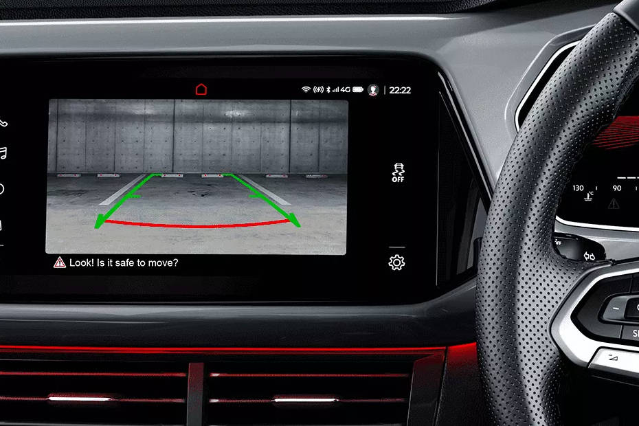 Volkswagen Taigun Parking Camera Display