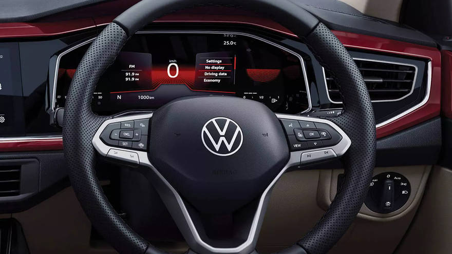 Volkswagen Virtus Steering Wheel