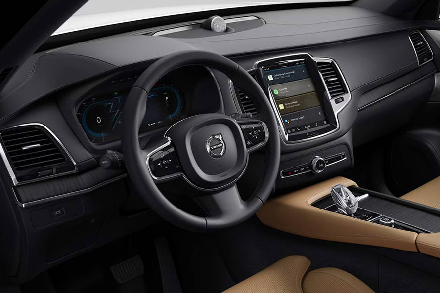 വോൾവോ എക്സ്സി90 dashboard
