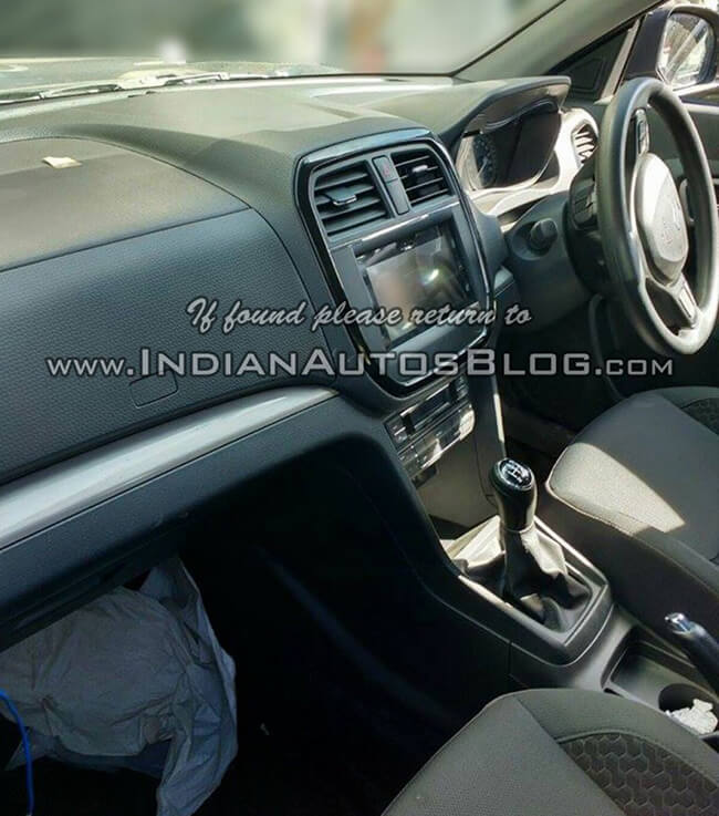 Maruti Suzuki Vitara Brezza (interiors)