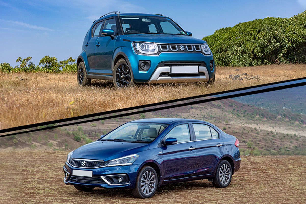 Maruti Ignis and Ciaz
