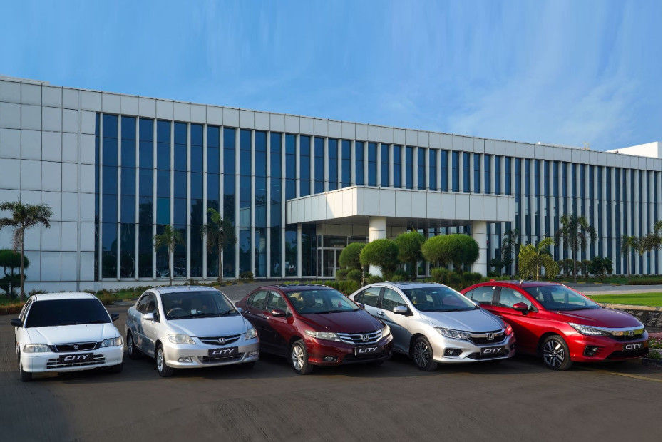 Honda City all generations Honda City all generations