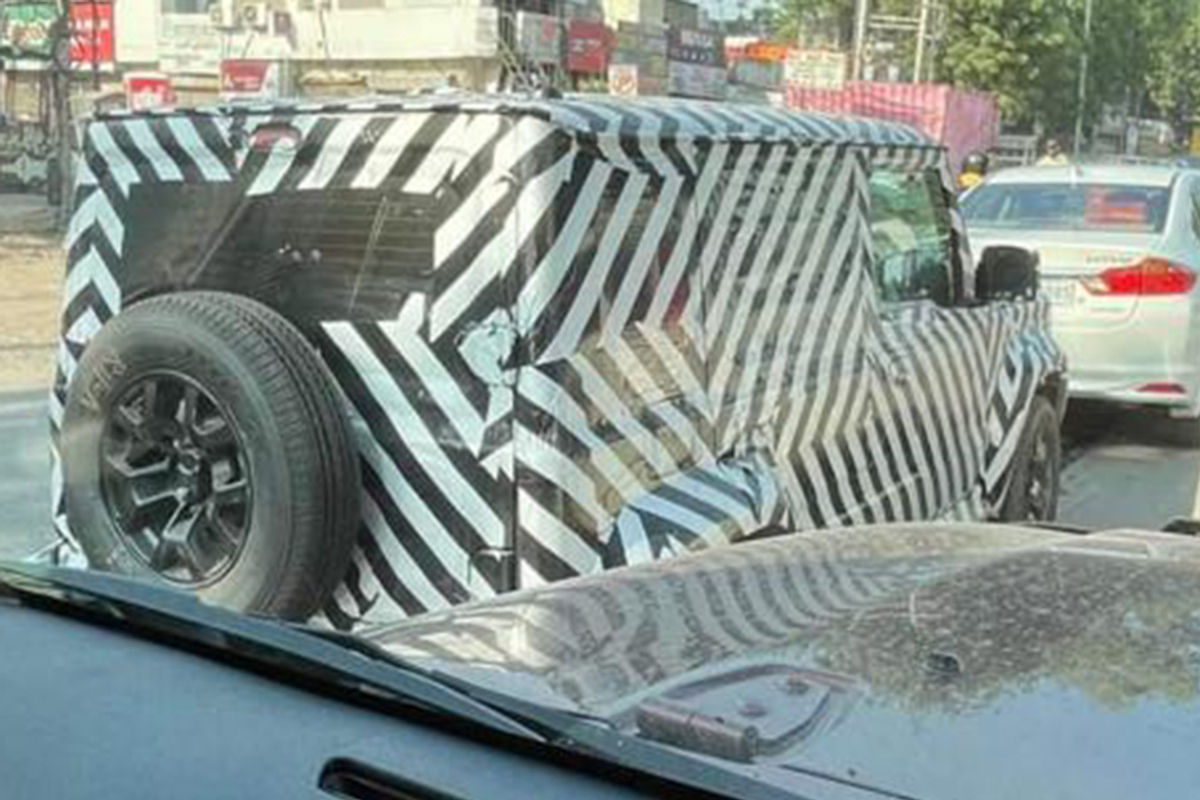 2023 Maruti Suzuki Jimny spied
