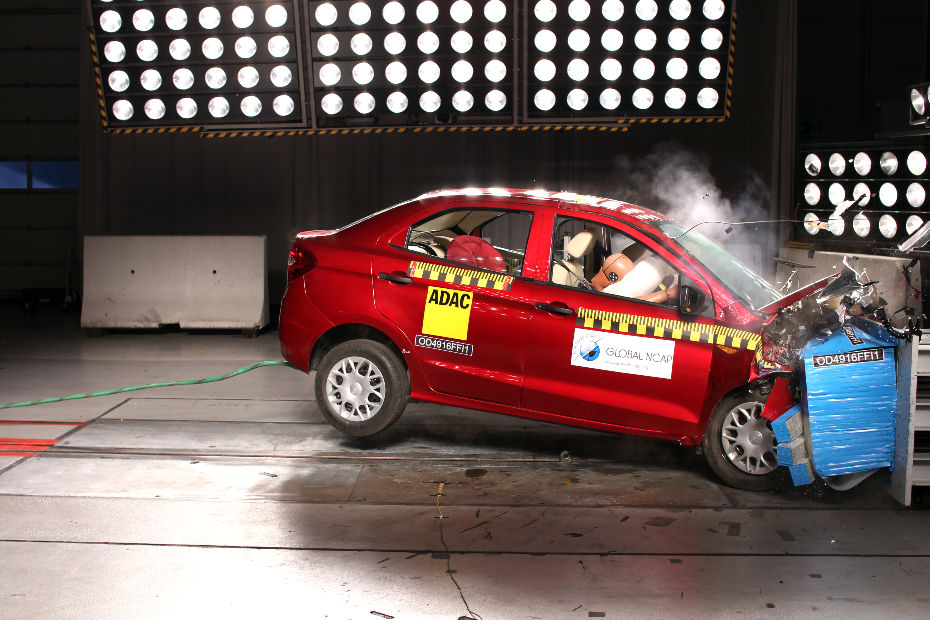 Ford Aspire Crash Test