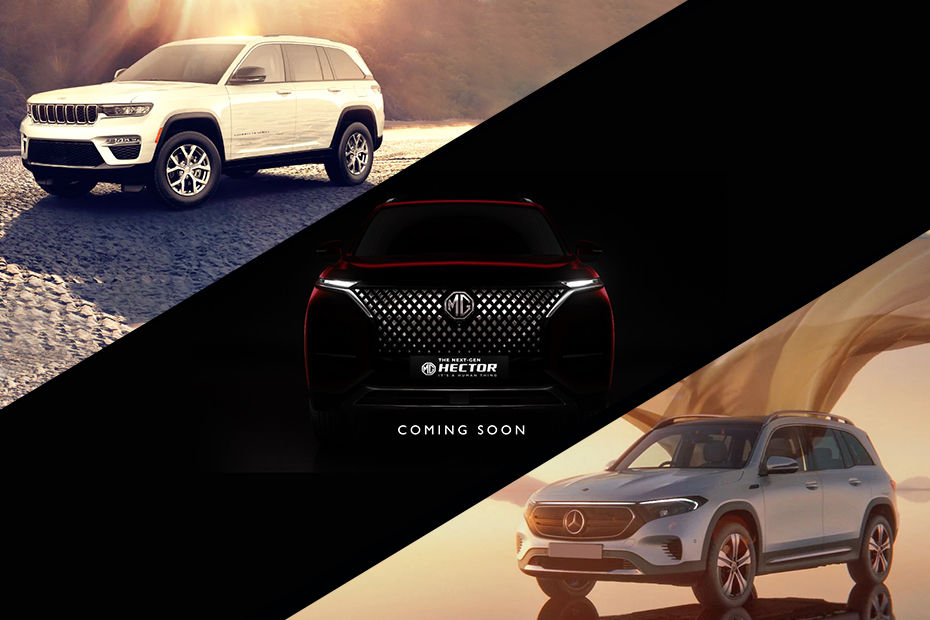 Jeep Grand Cherokee, 2022 MG Hector and Mercedes-Benz EQB