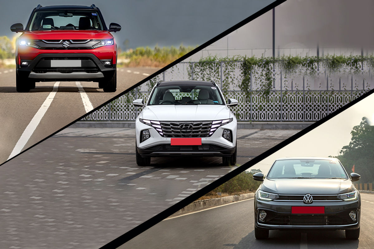 Maruti Brezza, Hyundai Tucson and Volkswagen Virtus Maruti Brezza, Hyundai Tucson and Volkswagen Virtus