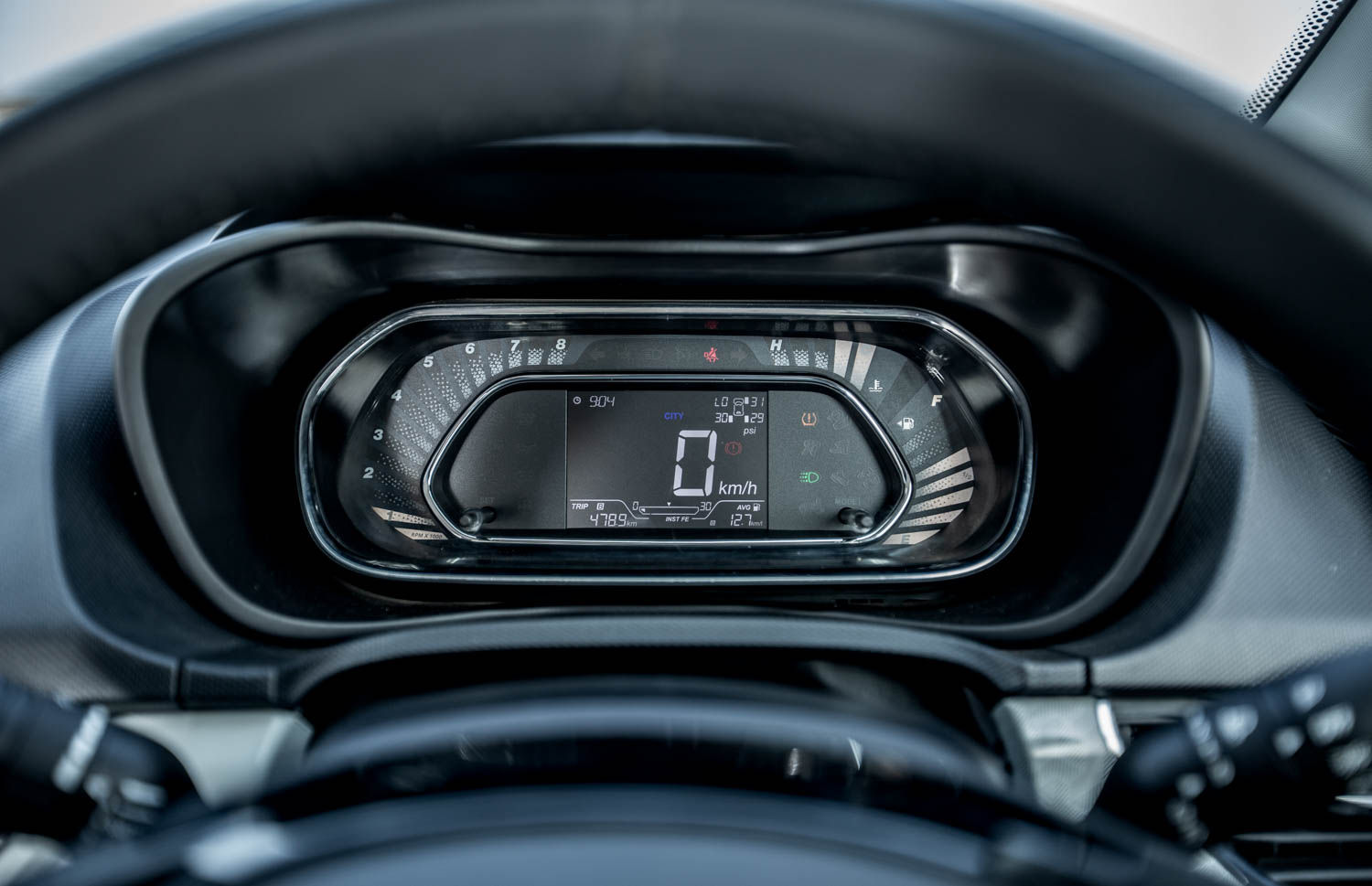 Tata Nexon instrument cluster