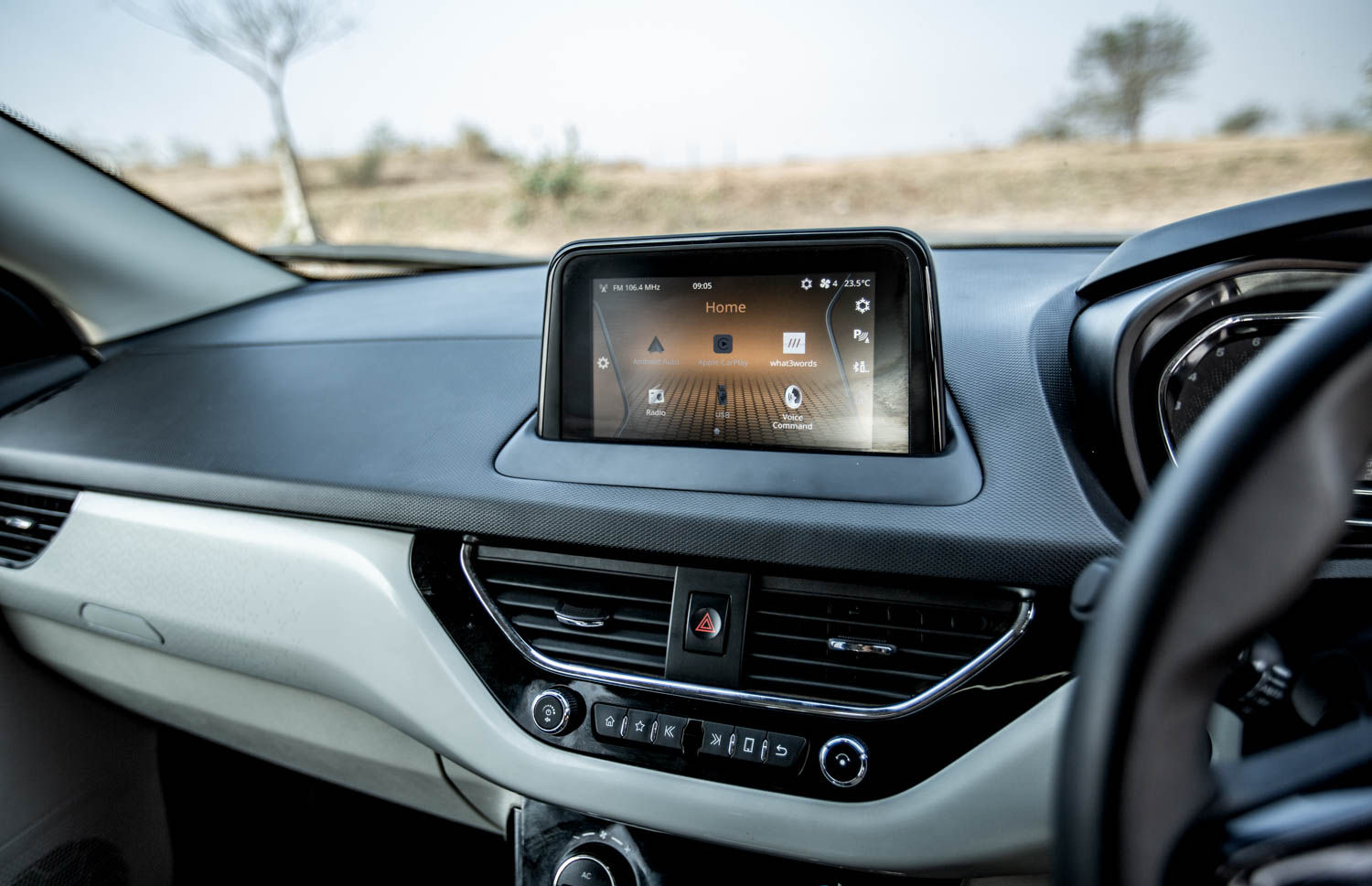 Tata Nexon infotainment system