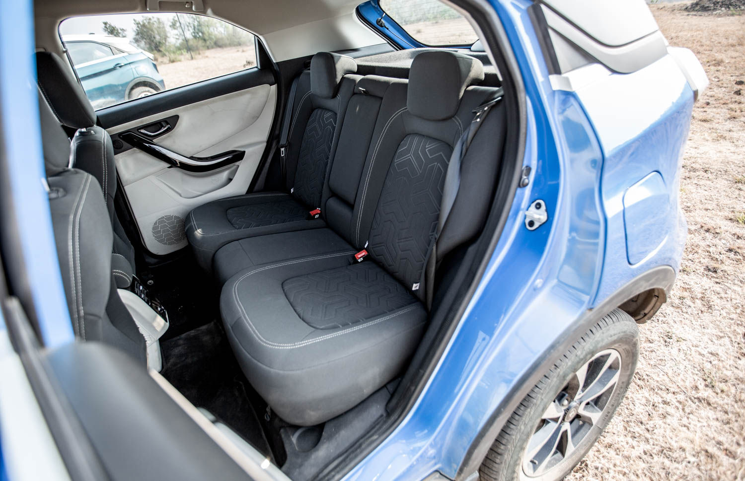Tata Nexon rear seats