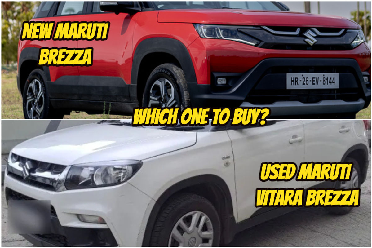 New Brezza Vs Used Vitara BRezza