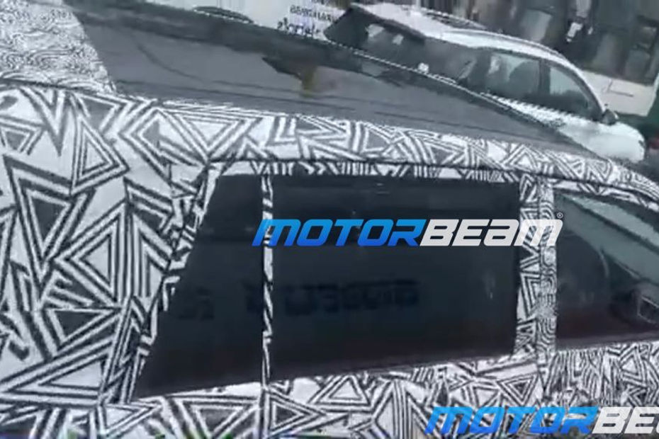 Toyota Hycross panoramic sunroof spied