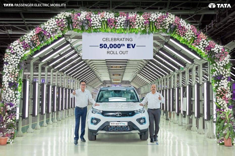 Tata Makes 50,000 EVs