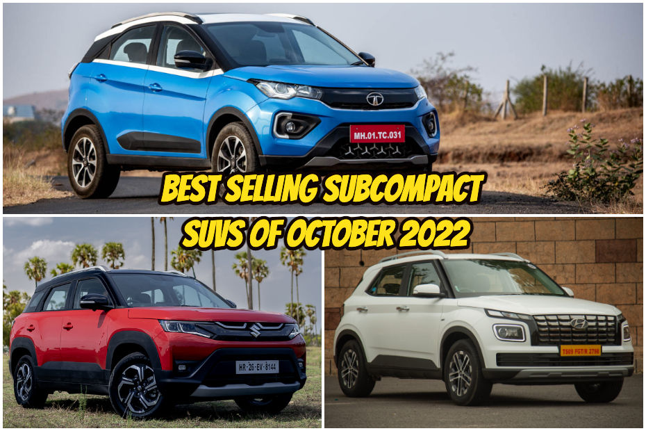 Best Selling Subcompact SUVs Of 2022