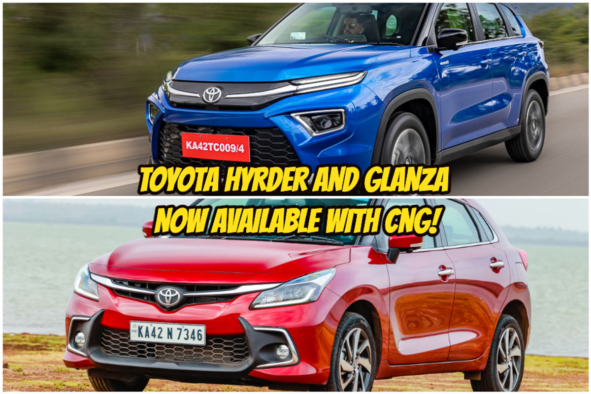 Toyota Glanza And Hyryder CNG