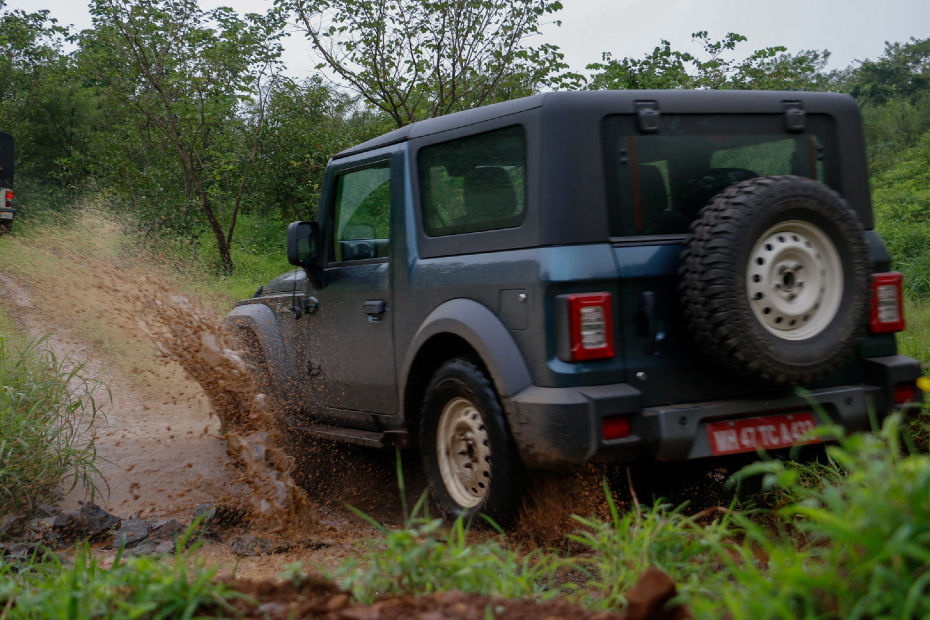 Mahindra Thar off-roading Mahindra Thar off-roading