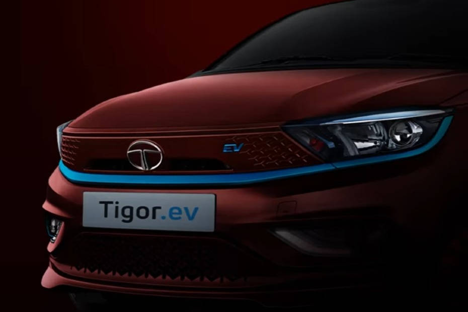 Tata Tiago EV Red Colour