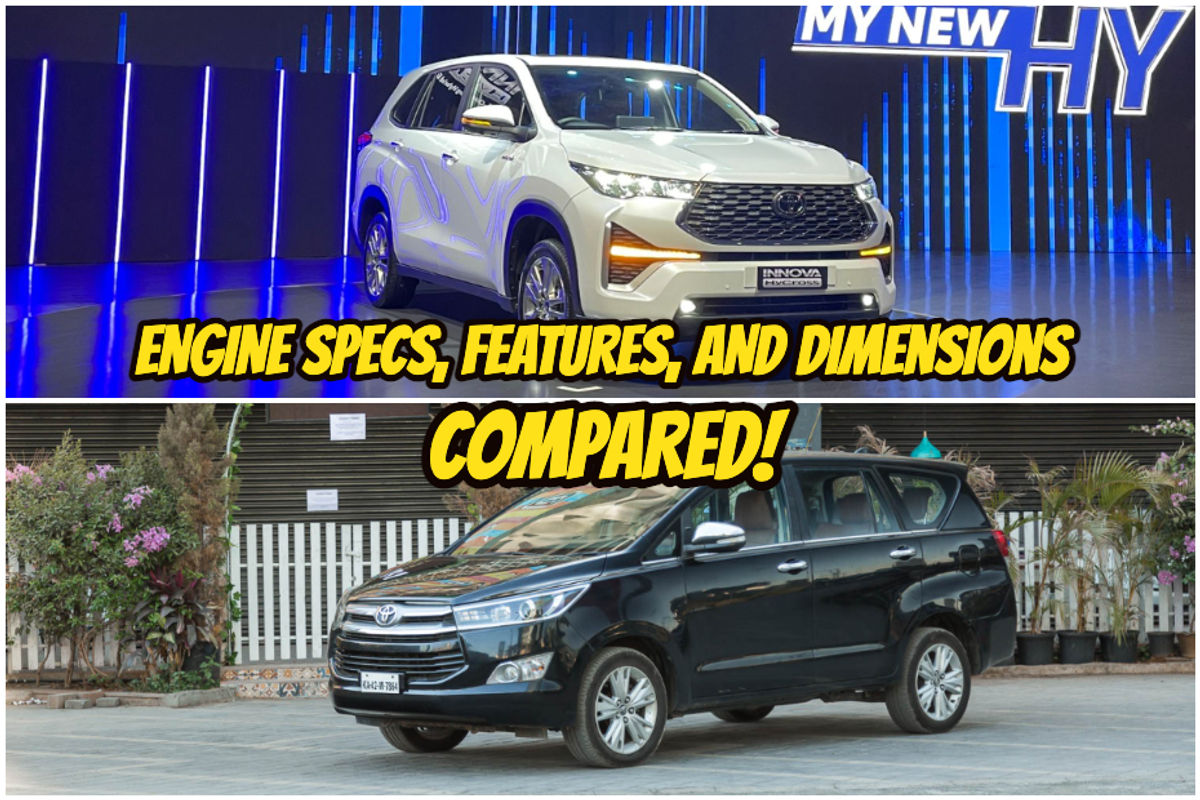 Toyota Innova Hycross Vs Innova Crysta