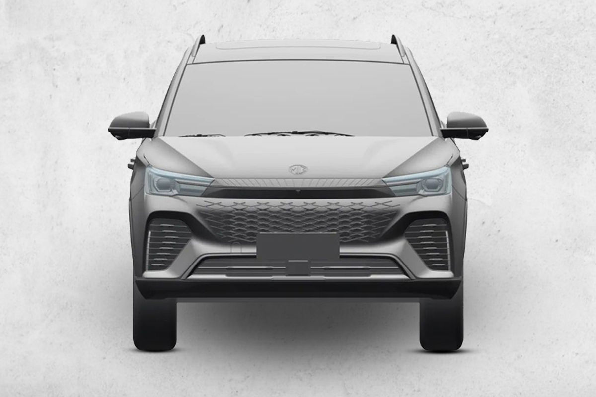 2024 MG ZS EV patent image leaked