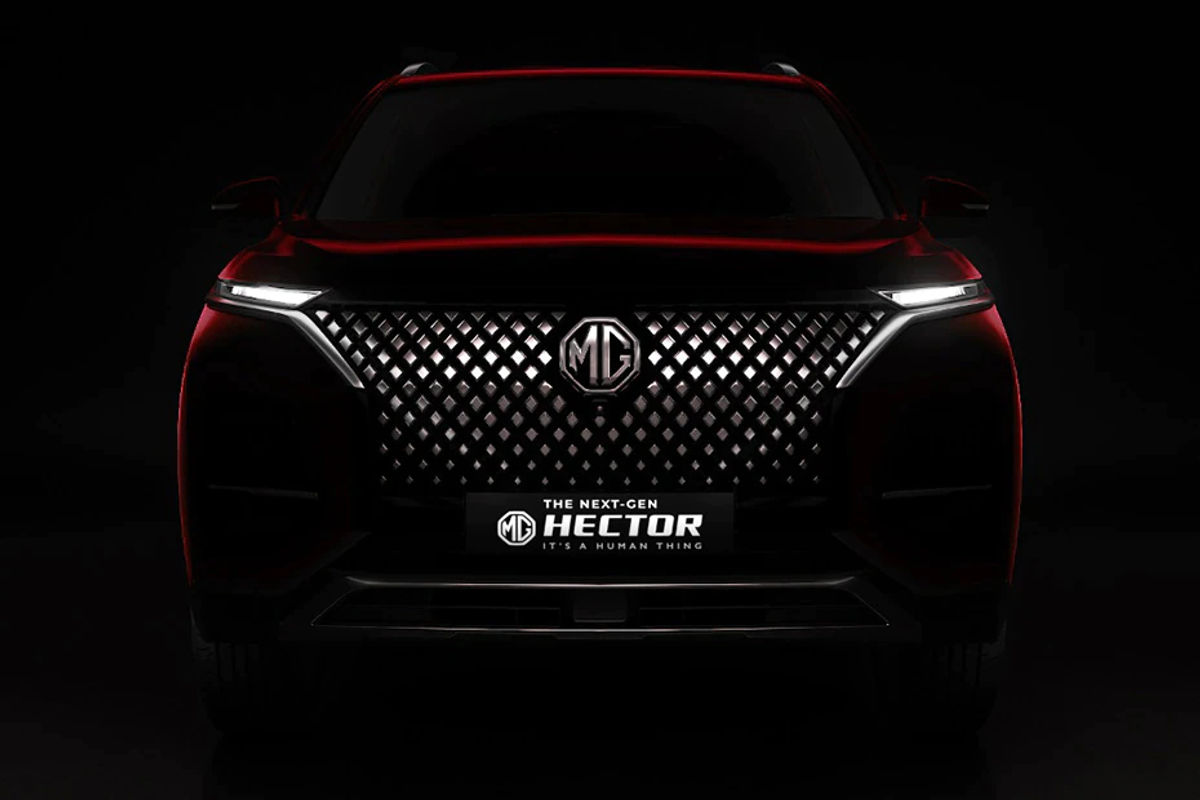 MG Hector Reveal Soon MG Hector Reveal Soon