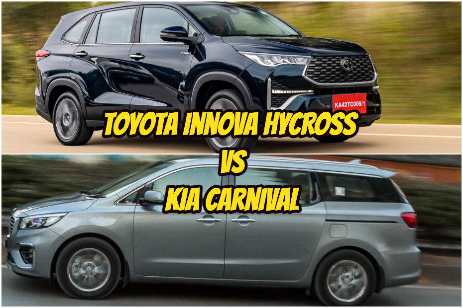 Toyota Innova Hycross Vs Kia Carnival