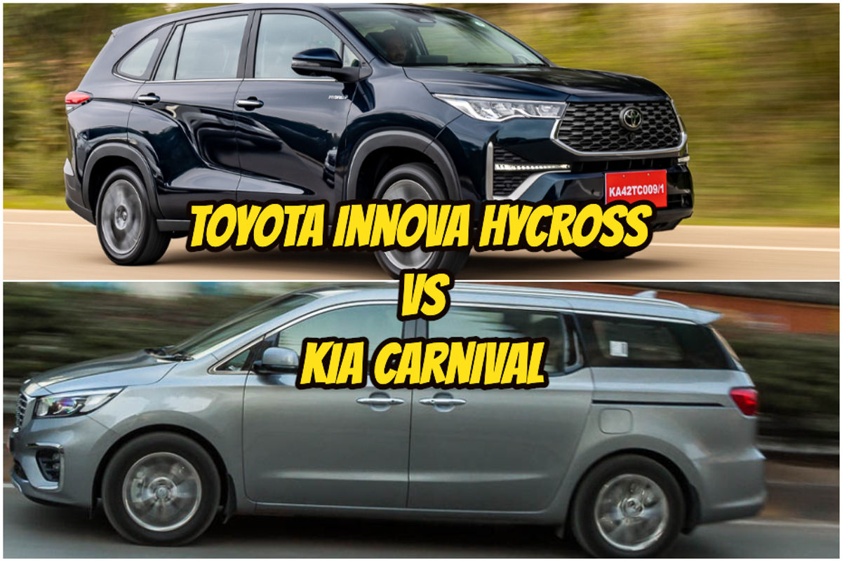 Toyota Innova Hycross Vs Kia Carnival Toyota Innova Hycross Vs Kia Carnival
