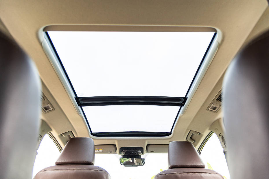 Toyota Innova Hycross hybrid panoramic sunroof