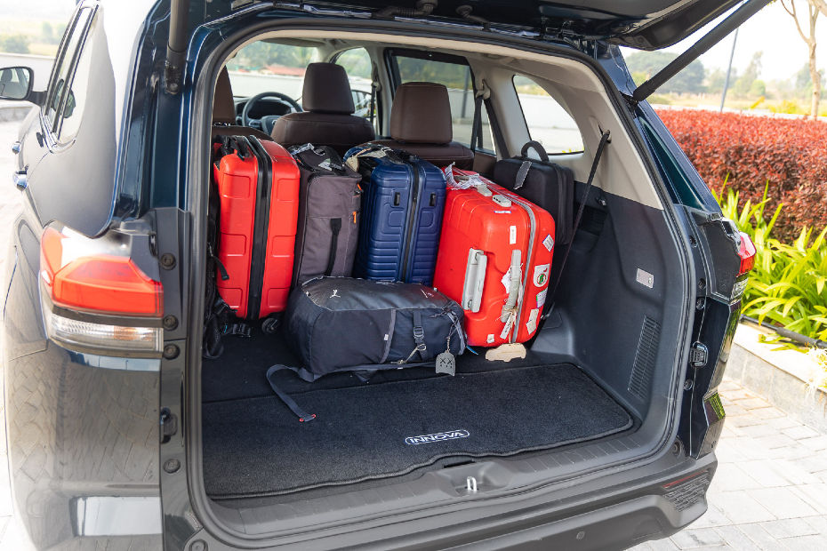 Toyota Innova Hycross Boot Space