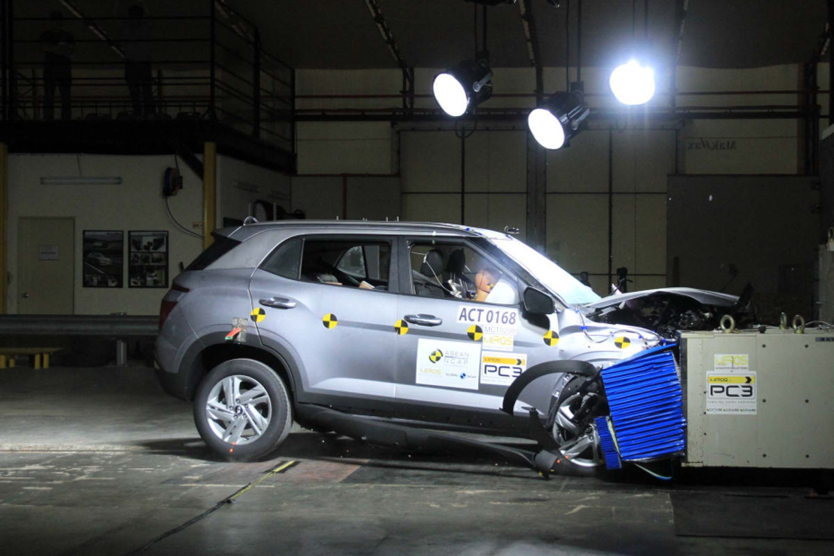Indonesia-spec Hyundai Creta Crash Test