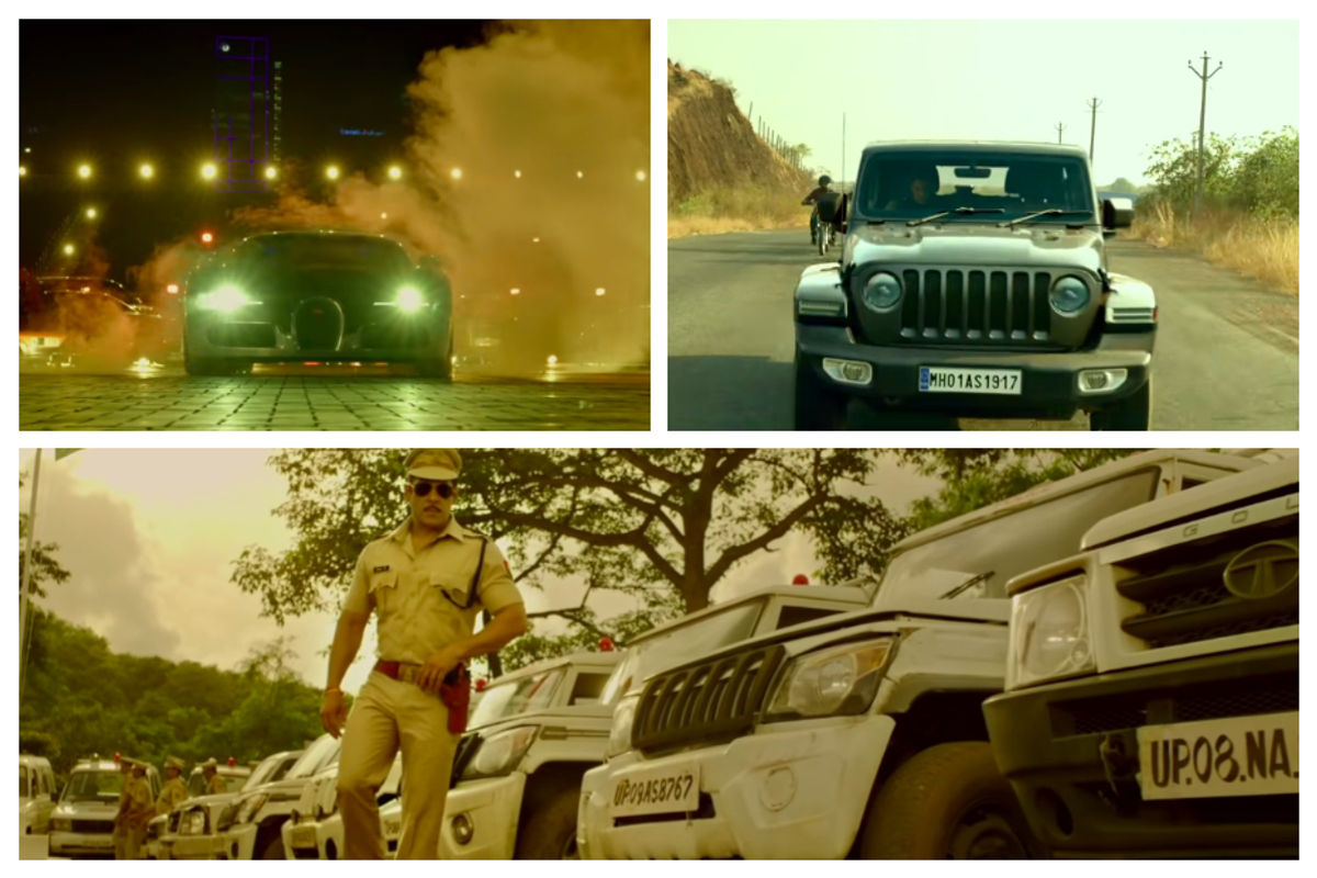 Car scenes from some Salman Khan movies Car scenes from some Salman Khan movies