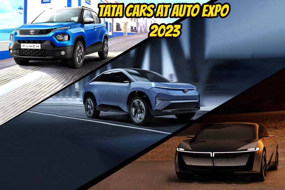 Tata cars at Auto Expo 2023