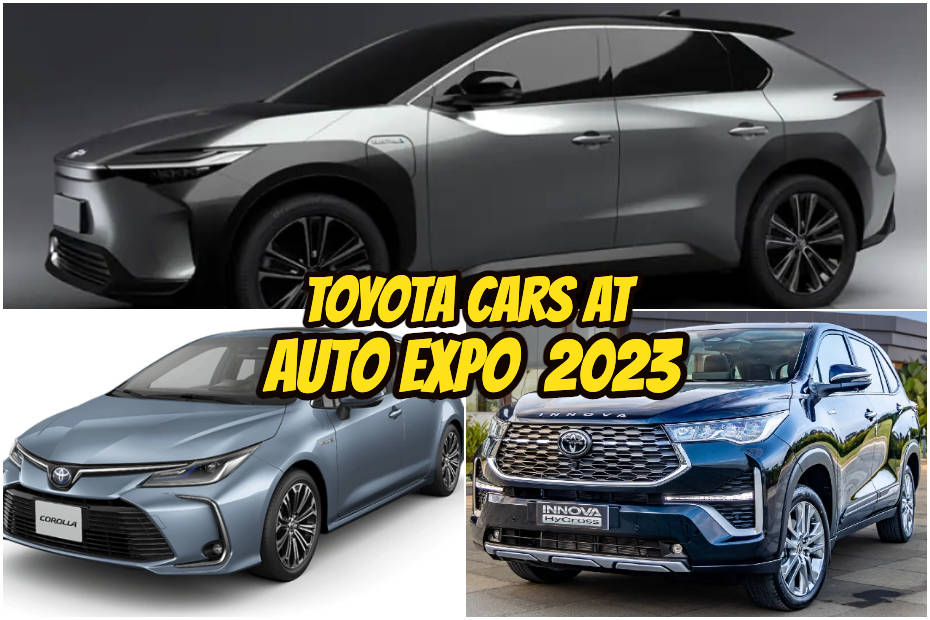 Toyota Cars At Auto Expo 2023