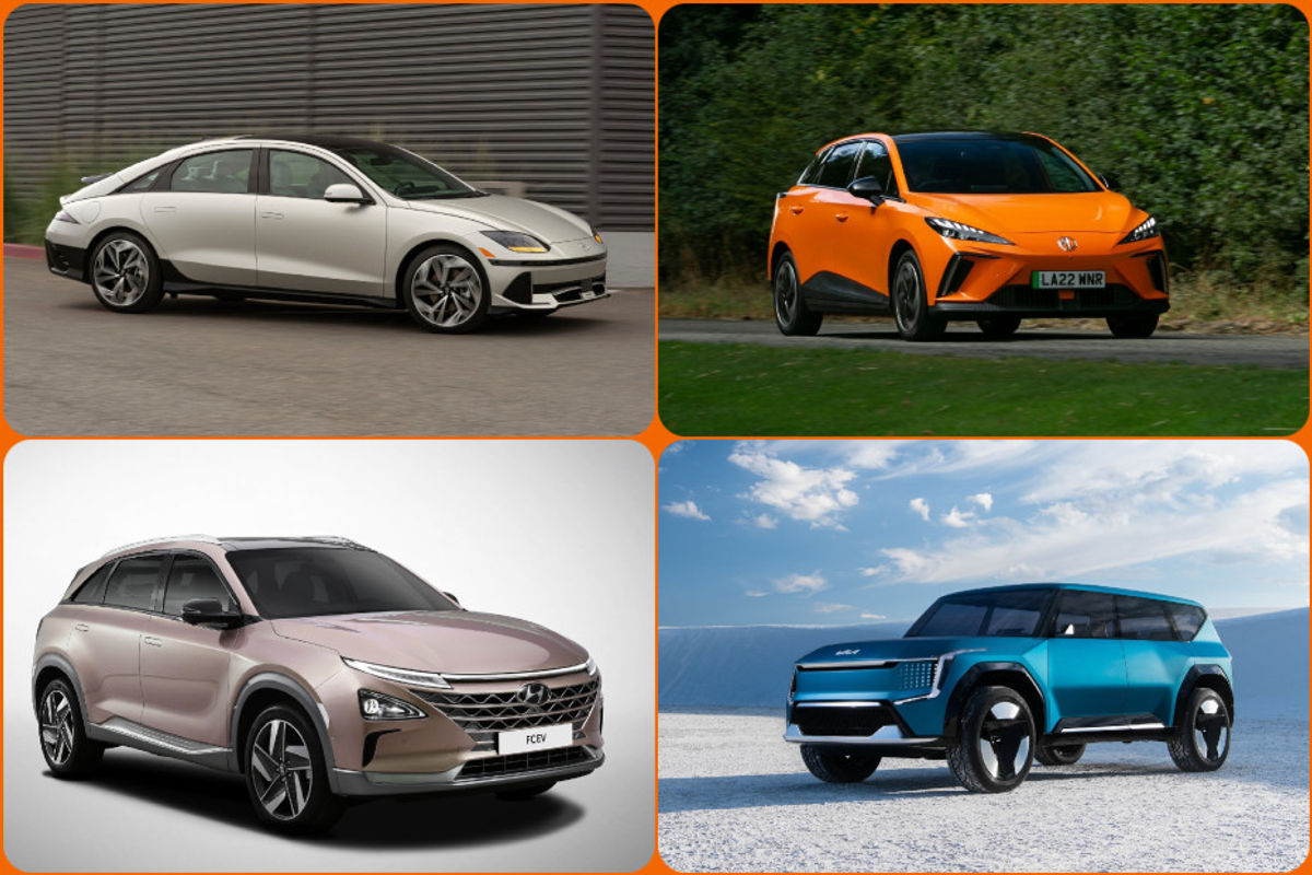 MG4 EV, Hyundai Nexo, Ioniq 6, Kia EV9