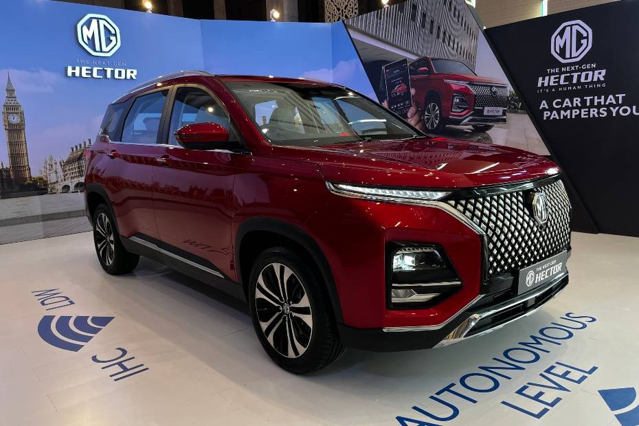 MG Hector Facelift