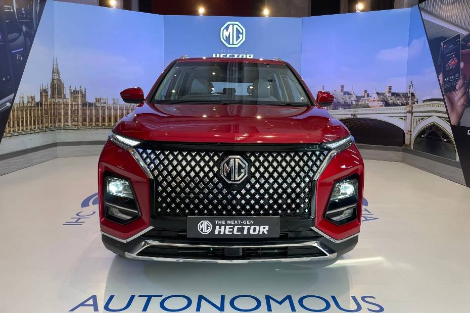 MG Hector Facelift - All Changes Explained In 10 Images | CarDekho.com