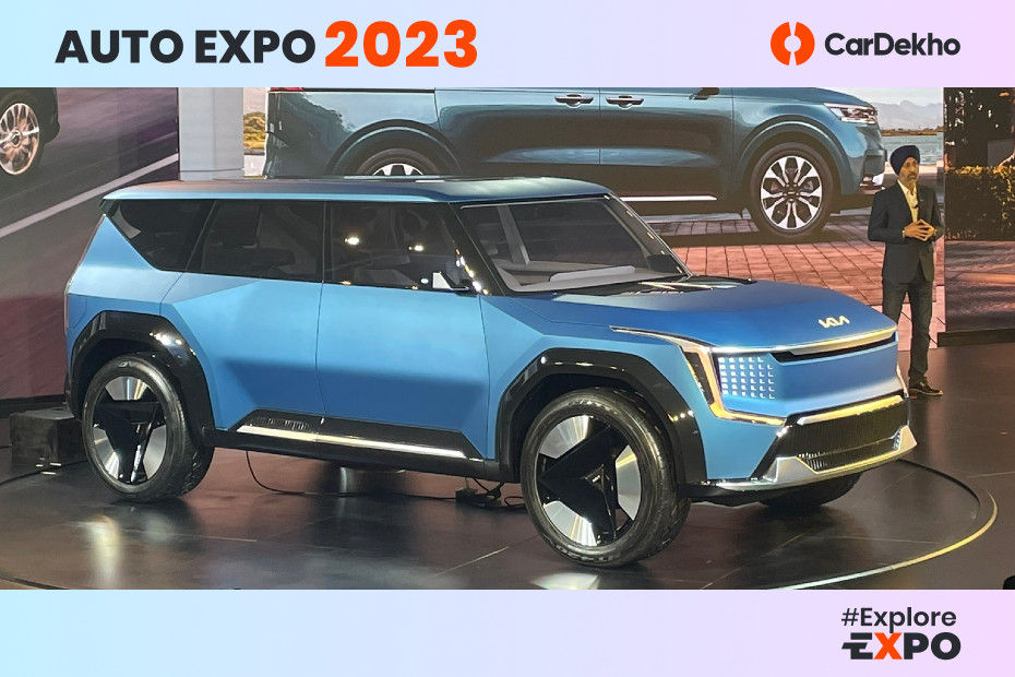 Kia EV9 Concept at Auto Expo 2023