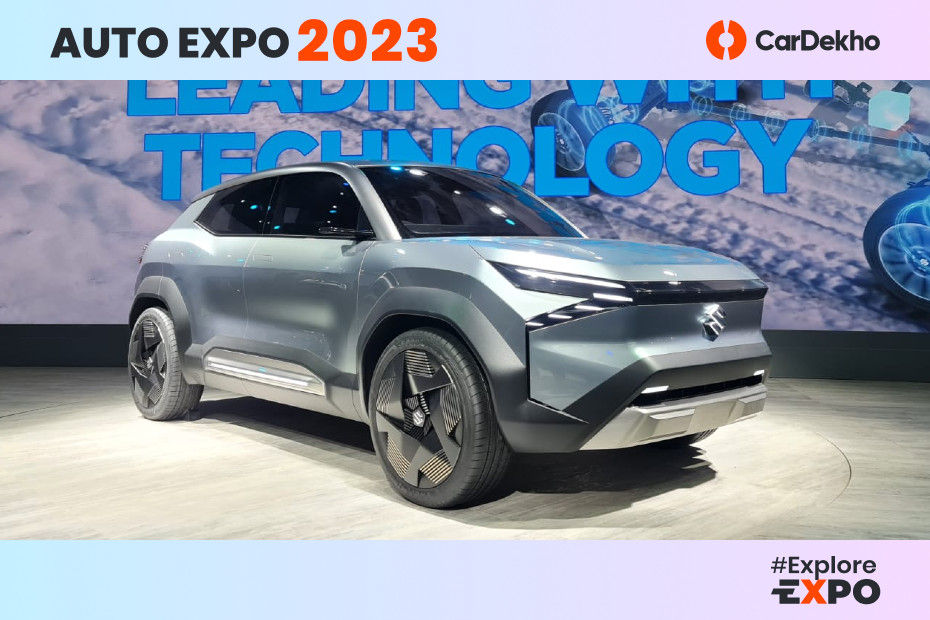Maruti eVX Concept at Auto Expo 2023