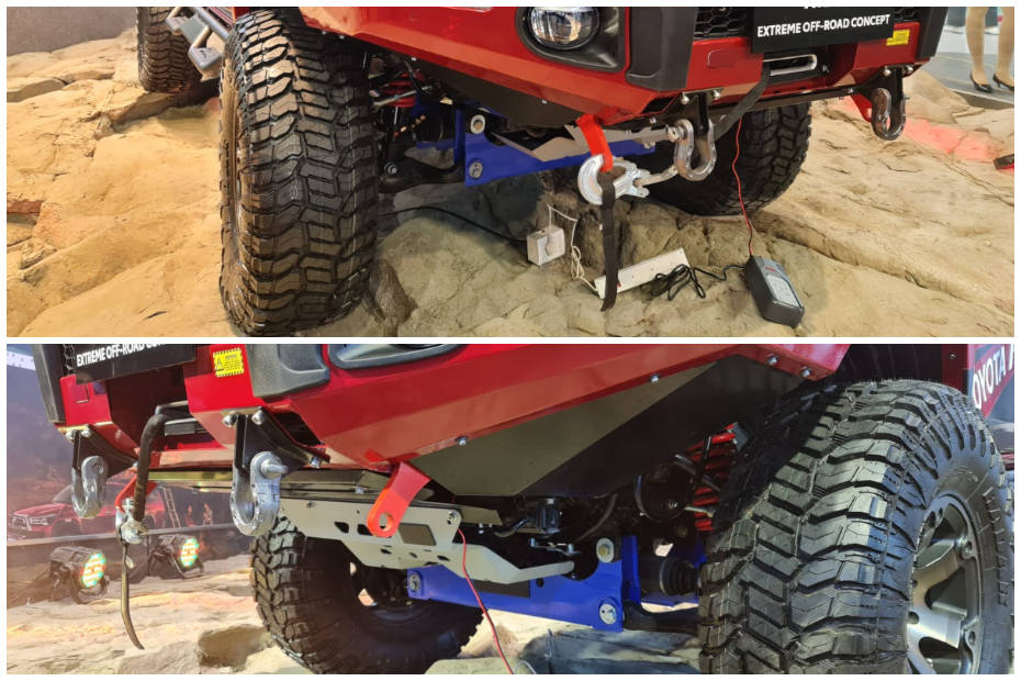 Toyota Extreme Off-road Hilux Concept Tow Hooks