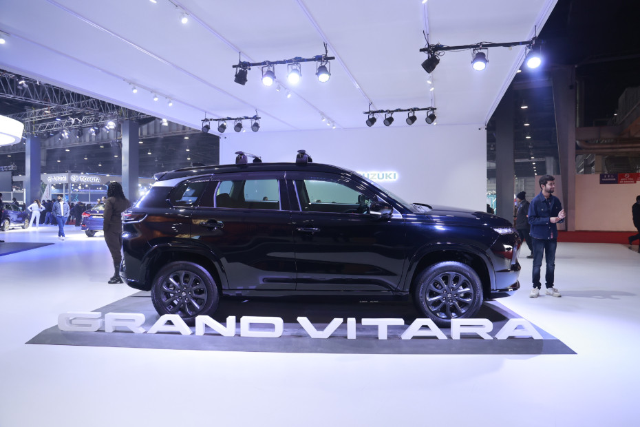 Maruti At Auto Expo 2023: Grand Vitara Black Edition Detailed In 5 Pics ...