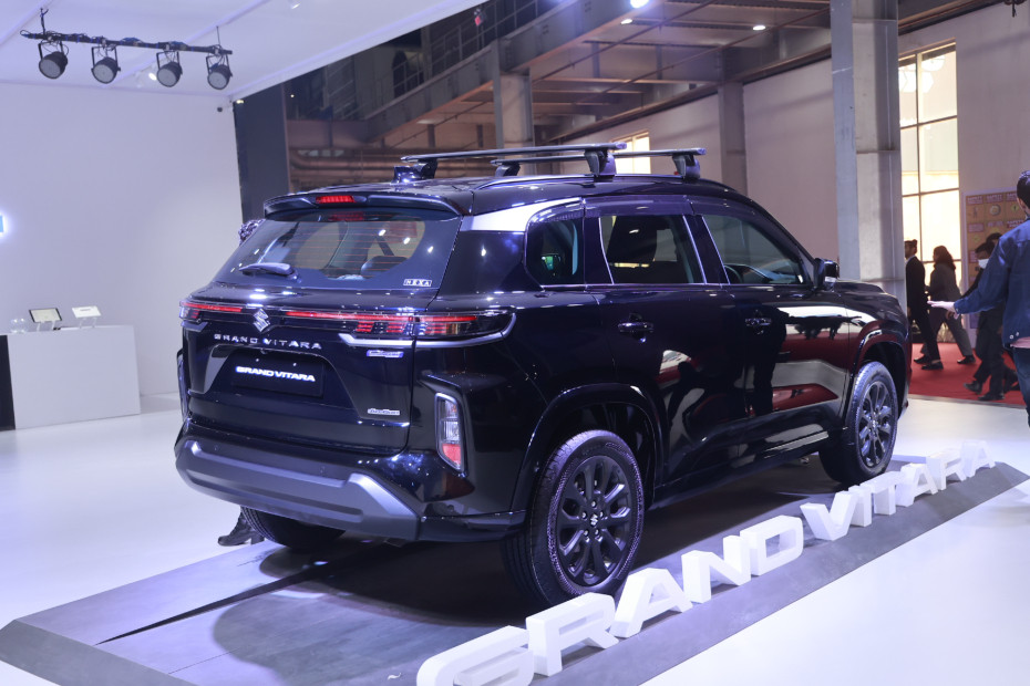 Maruti At Auto Expo 2023: Grand Vitara Black Edition Detailed In 5 Pics ...