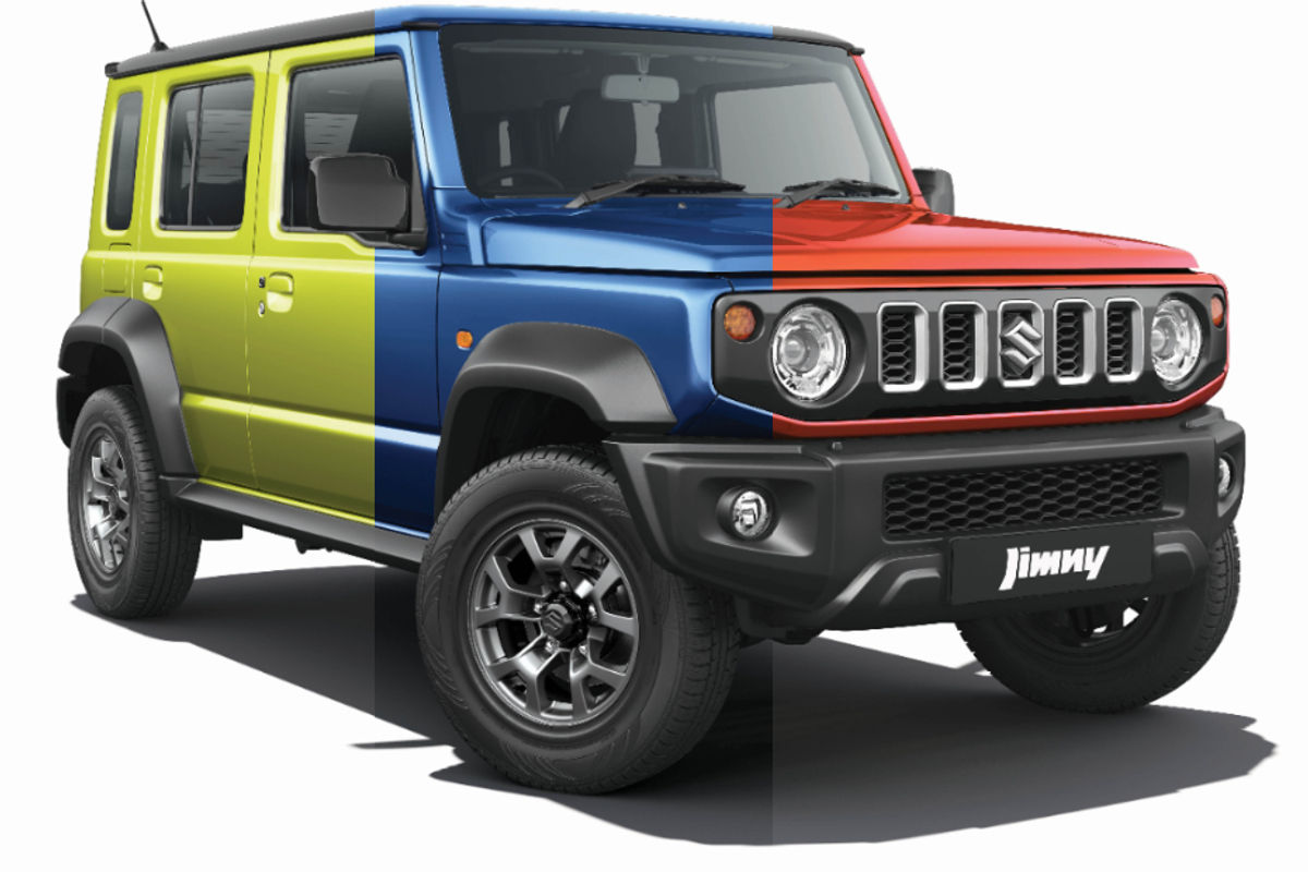 Maruti Jimny Colours